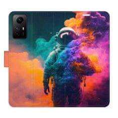 iSaprio Flipové pouzdro - Astronaut in Colours 02 pro Xiaomi Redmi Note 12S