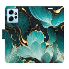 iSaprio Flipové pouzdro - Blue Flowers 02 pro Xiaomi Redmi Note 12 5G