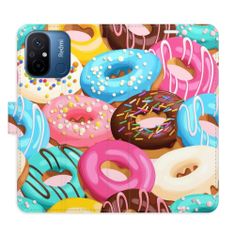 iSaprio Flipové pouzdro - Donuts Pattern 02 pro Xiaomi Redmi 12C