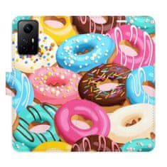 iSaprio Flipové pouzdro - Donuts Pattern 02 pro Xiaomi Redmi Note 12S