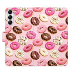 iSaprio Flipové pouzdro - Donuts Pattern 03 pro Samsung Galaxy A14 / A14 5G