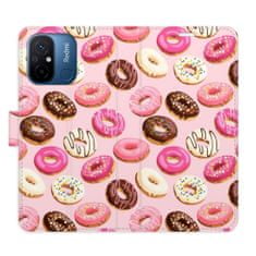 iSaprio Flipové pouzdro - Donuts Pattern 03 pro Xiaomi Redmi 12C