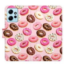 iSaprio Flipové pouzdro - Donuts Pattern 03 pro Xiaomi Redmi Note 12 5G