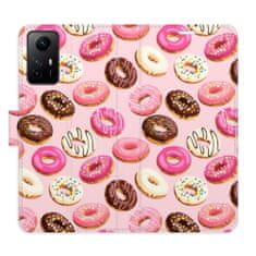 iSaprio Flipové pouzdro - Donuts Pattern 03 pro Xiaomi Redmi Note 12S