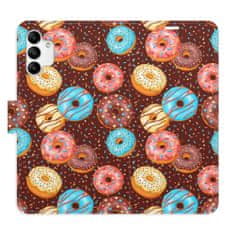 iSaprio Flipové pouzdro - Donuts Pattern pro Samsung Galaxy A04s