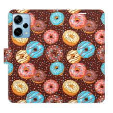 iSaprio Flipové pouzdro - Donuts Pattern pro Xiaomi Redmi Note 12 Pro+ 5G