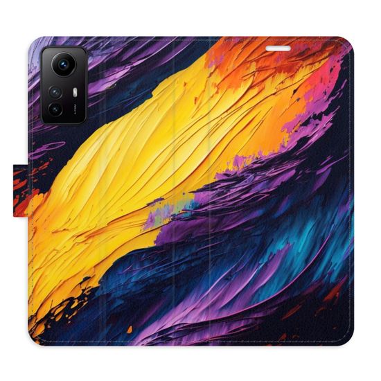 iSaprio Flipové pouzdro - Fire Paint pro Xiaomi Redmi Note 12S