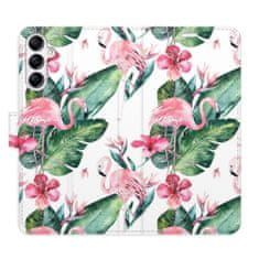 iSaprio Flipové pouzdro - Flamingos Pattern pro Samsung Galaxy A14 / A14 5G