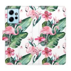 iSaprio Flipové pouzdro - Flamingos Pattern pro Xiaomi Redmi Note 12 5G