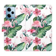 iSaprio Flipové pouzdro - Flamingos Pattern pro Xiaomi Redmi Note 12 Pro 5G / Poco X5 Pro 5G