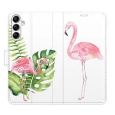 iSaprio Flipové pouzdro - Flamingos pro Samsung Galaxy A14 / A14 5G