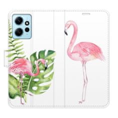 iSaprio Flipové pouzdro - Flamingos pro Xiaomi Redmi Note 12 5G