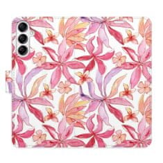 iSaprio Flipové pouzdro - Flower Pattern 10 pro Samsung Galaxy A14 / A14 5G