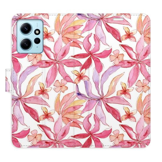 iSaprio Flipové pouzdro - Flower Pattern 10 pro Xiaomi Redmi Note 12 5G