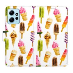 iSaprio Flipové pouzdro - Ice Cream Pattern pro Xiaomi Redmi Note 12 5G