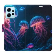 iSaprio Flipové pouzdro - Jellyfish pro Xiaomi Redmi Note 12 5G