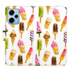 iSaprio Flipové pouzdro - Ice Cream Pattern pro Xiaomi Redmi Note 12 Pro+ 5G