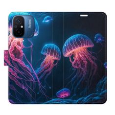 iSaprio Flipové pouzdro - Jellyfish pro Xiaomi Redmi 12C