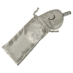 GFT KX4435 Maska na spaní s páskou přes oči v šedém pouzdře