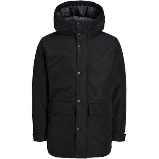 Jack&Jones Plus Pánská bunda JJCHAMP 12245790 Black