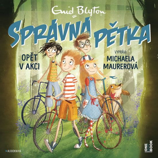 Enid Blytonová: Správná pětka opět v akci - CDmp3 (Čte Michaela Maurerová)