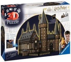 Ravensburger Puzzle - Harry Potter: Bradavický hrad - Velká síň 540 dílků (Noční edice)