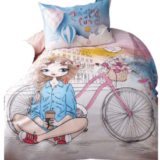 Issimo Bavlněné povlečení COZY GIRL 140x200/70x90