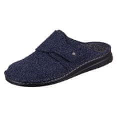 FINN COMFORT Bačkory černé 43 EU Darkblue Wollfilz