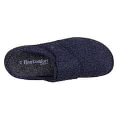 FINN COMFORT Bačkory černé 43 EU Darkblue Wollfilz