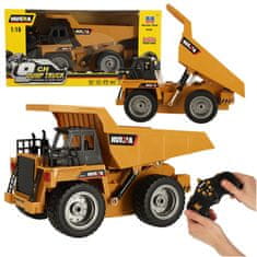 WOWO RC Sklápěčka H-Toys 1534, 6CH, 2.4Ghz, RTR, Měřítko 118 - Dálkově Ovládaná Hračka