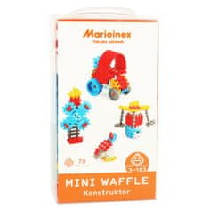WOWO MARIOINEX Mini Vafle - Stavební Bloky pro Chlapce, 70 Prvků, Polská Výroba