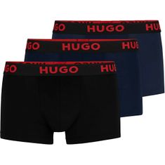 Hugo Boss 3 PACK - pánské boxerky HUGO 50496723-406 (Velikost M)