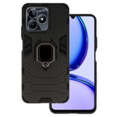 IZMAEL Odolné Pouzdro Ring Armor Case pro Realme C53 - Černá KP27892