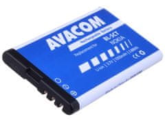 Avacom Náhradní baterie do mobilu Nokia 6303, 6730, C5, Li-Ion 3,7V 1050mAh (náhrada BL-5CT)