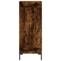 Vidaxl Skříň highboard kouřový dub 34,5 x 34 x 180 cm kompozitní dřevo