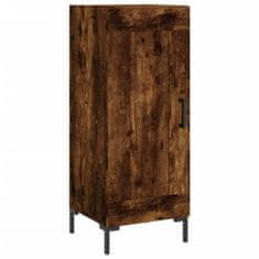 Vidaxl Skříň highboard kouřový dub 34,5 x 34 x 180 cm kompozitní dřevo