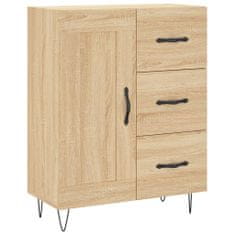 Vidaxl Skříň highboard dub sonoma 69,5 x 34 x 180 cm kompozitní dřevo