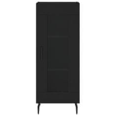 Vidaxl Skříň highboard černá 34,5 x 34 x 180 cm kompozitní dřevo