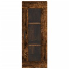 Vidaxl Skříň highboard kouřový dub 34,5 x 34 x 180 cm kompozitní dřevo