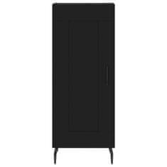 Vidaxl Skříň highboard černá 34,5 x 34 x 180 cm kompozitní dřevo