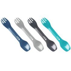 Lifeventure Příbor Lifeventure Ellipse Spork, 4-Pack, Multicolour