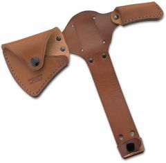 CRKT CR-D2735 WOODS KANGEE SHEATH kožené pouzdro pro sekeru Woods Kangee T-Hawk CR-2735