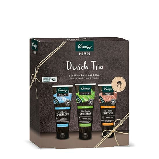 Kneipp Dárková sada Sprchové trio pro muže 3 x 75 ml