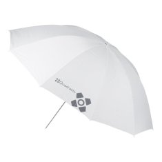 Quadralite Quadralite bílý průsvitný deštník 150 cm