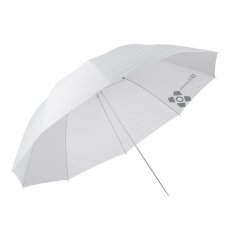 Quadralite Quadralite bílý průsvitný deštník 150 cm