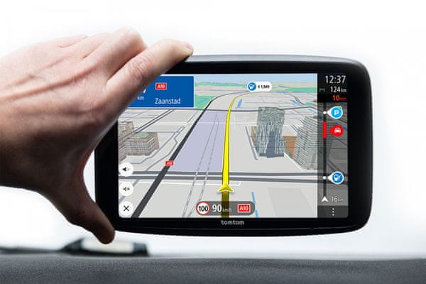 GPS navigace TomTom GO Superior 7palcový displej výkonná automobilová navigace navádění jizdními pruhy kompaktní rozměry kvalitní automobilová navigace rychlostní radady barevné motivy držák bluetooth připojení wifi tomtom traffic aktualizace map panel trasy routebar hlasové ovládání světové mapy rychlejší aktualizace map mapy TomTom dotykový displej HD rozlišení Wifi Bluetooth hlasové ovládání 3D stavby upozornění na nízkoemisní zóny ceny pohonných hmot světové mapy HD rozlišení usb-c držák 5GHz wifi rychlý procesor