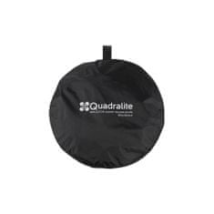 Quadralite Quadralite reflektor stříbrno-bílý s rukojetí 90x120