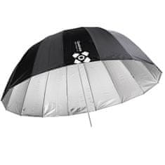Quadralite Stříbrný paroboliánský deštník Quadralite Deep Space 105