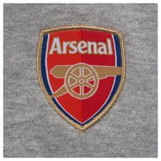 FotbalFans Pánské Šortky Arsenal FC, Šedé, Fleece, Kapsy, Oficiální | M