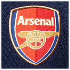 FotbalFans Polo Tričko Arsenal FC, vyšitý znak, poly-bavlna, modrá | M